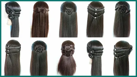 hair style girl simple and easy step by step