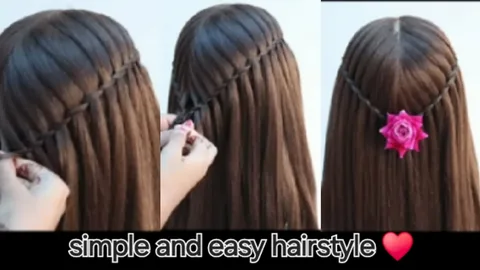 simple long hairstyles