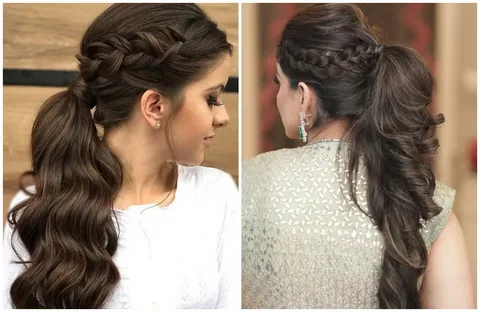 simple hair style for long hair