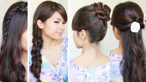 7 easy hairstyles for long hair