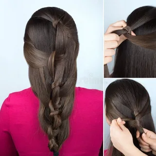 hairstyles for women step by step